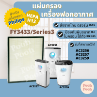 แผ่นกรองอากาศ Philips FY3433 Series สำหรับเครื่องรุ่น AC3252 / AC3254 / AC3256 / AC3257 / AC3258 / AC3259 / AC3260 / ...