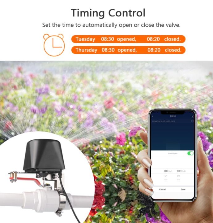 wireless-controller-wifi-ท่อหุ่นยนต์ควบคุมเสียงวาล์วแก๊สอัตโนมัติ-diy-smart-home-tuya-zigbee-ก๊อกน้ำน้ำ-แก๊สวาล์ว-switch