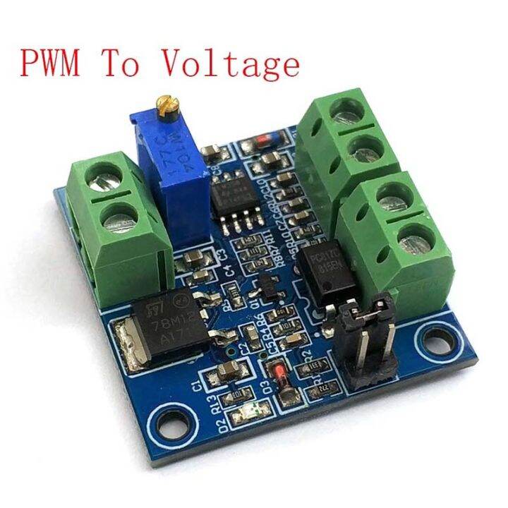 โมดูลตัวแปลง-pwm-1-0-100-ถึง0-10v-สำหรับ-plc-mcu-d-a-converter-pwm-โมดูเลเตอร์โมดูลพลังงาน