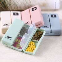 【CW】☒▣  3 Colors 7-day Weekly Magnetic Supplement Medicine Collapsible Dispenser Storage Pill