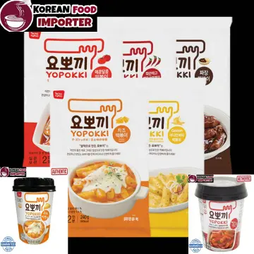 Yopokki Korean Instant Topokki Rice Cake Cheese Sauce 240g