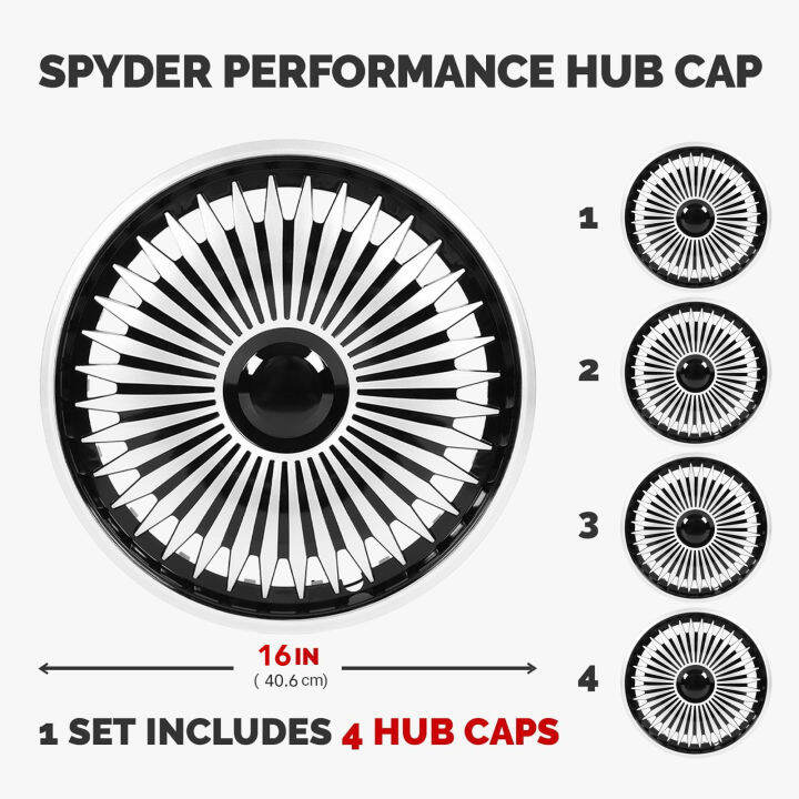 16in Wheel Hub Cap Wheel Fully Wrap Rim Durable for RAV4 Corolla Lazada