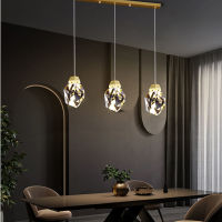 Modern Luxury Crystal Pendant Lights Living Dining Room Bedroom Indoor Lighting Fixtures Kitchen Island LED Hanging Lamps