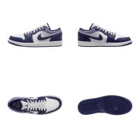 Original J0rdn 1 Low Covered In Purple Tones รองเท้าลำลอง รองเท้าผู้ชายและผู้หญิง 553558-515 sneaker running walk shoes new luth AGP