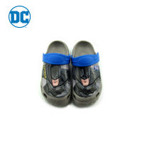 Shou Group Kids Filipino Shoes with Batman Pattern Gray Colour รองเท้าหัวโม่งไฟล่อนเด็กลายแบทแมน สีเทา