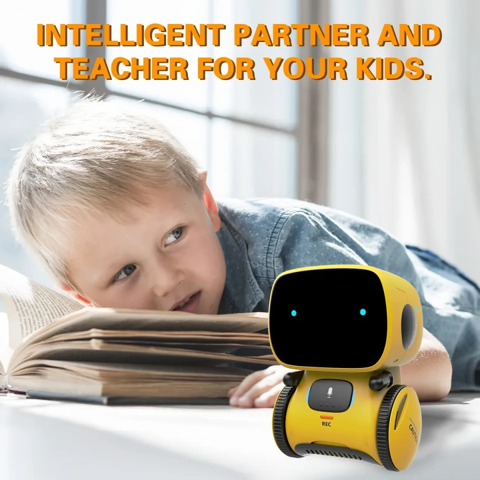 Emo Robot Inteligente Con Sensor De Comando De Voz Para Niños Y