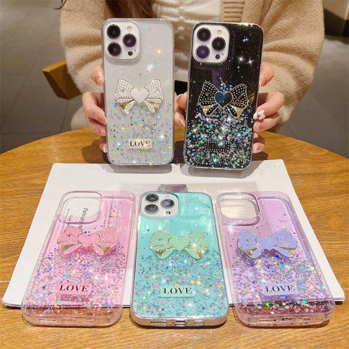 dkhorsing-เคสโทรศัพท์สำหรับ-oppo-reno-10-reno-10-pro-reno-10-pro-ซิลิโคนกลิตเตอร์ลายผีเสื้อน่ารัก-oppo-reno-ปลอกอ่อนหลังโปร่งใสกันกระแทก10-5g-reno-10pro-plus-2023