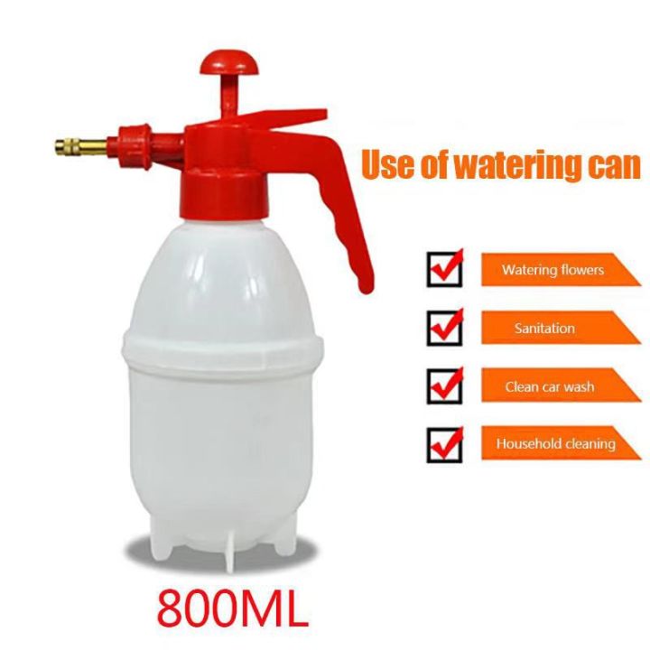 Spray bottle plant watering sprayer pressure pump garden plastic ...