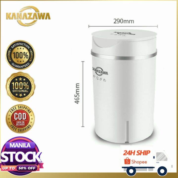 KANAZAWA New Automatic Mini Portable Washing Machine On Hand COD Manila