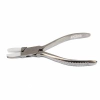 Plastic head straight nozzle stainless steel pliers/204 stainless steel jewelry pliers