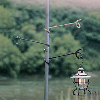 Anti Slip Lantern Hanger Double Head Tent Light Hook สำหรับตกปลากลางแจ้ง Hu K2B