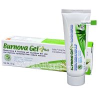 BURNOVA Gel Plus เบอร์นโนว่า เจล พลัส บำรุงผิวที่เป็นสิว คืนสมดุลความชุ่มชื่นให้ผิว ดูแลผิวแห้ง แพ้ง่าย 70 กรัม 1 หลอด