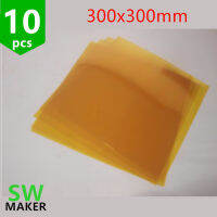 10pcs Reprap 3D Printing 300*300 mm Square Polyimide Tape Build Surface build tape sheet for 3D printer