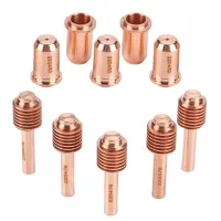 BayYY】5pcs 220478 Electrode 5 pcs 220480 Nozzle Tips Consumables for MAX30Plasma Cu Torch Nozzle Torch Electrod