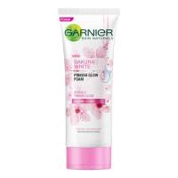 การ์นิเย่ Garnier โฟม 100 มล GARNIER Sakura White Pinkish Glow Foam การ์นิเย่ ซากุระ ไวท์ พิงคิช โกลว์ โฟม ล้างหน้า 100 ml.