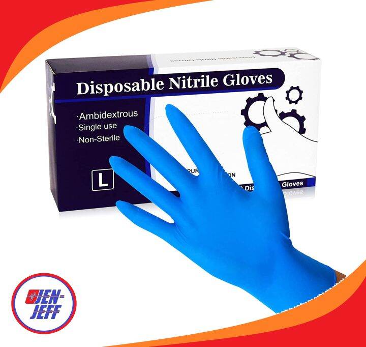 Nitrile Gloves Examination for Medical and Home Use Nitrile Gloves
