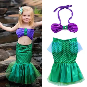 Baby little 2024 mermaid outfit