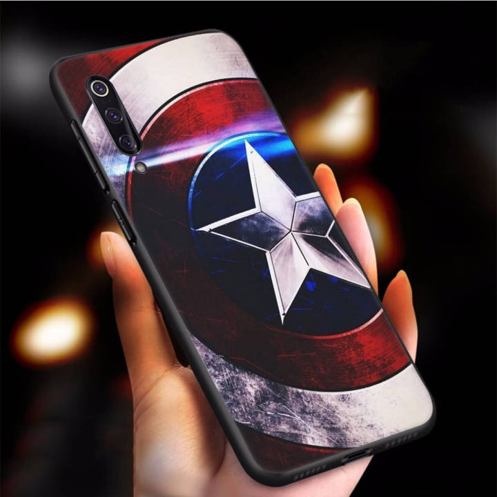 wa11-captain-america-marvel-อ่อนนุ่ม-fashion-ซิลิโคน-trend-phone-เคสโทรศัพท์-ปก-หรับ-xiaomi-redmi-note-11-pro-11s-9a-8a-9t-9c-10x-10c-10a-k50-nfc