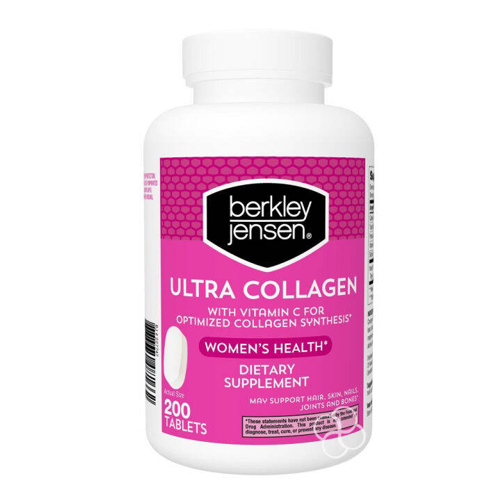 Berkley Jensen Ultra Collagen with Vitamin C 200 Tablets Lazada PH