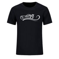 T-shirt brand men Short sleeve Cartoon Car Outline Funny O-Neck tshirt printing t shirts Cotton Tops t shirt for Casual clothing BUJM