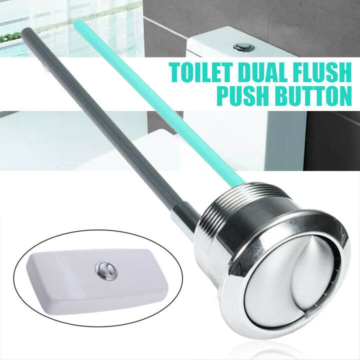 48mm ABS WC Toilet Dual Flush Push Button Easy DIY Replacement Parts