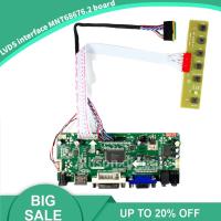 NEW Monitor Kit for CLAA156WB11A HDMI+DVI+VGA 1366x768 LCD LED Screen Controller Board Driver 40pins Lvds Panel Cables