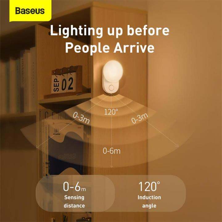 baseus-night-light-motion-sensor-led-moom-lamp-for-wall-bedroom-dorm-room-bedside-stair-usb-rechargeable-induction-night-lights