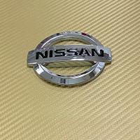 โลโก้* NISSAN  สีชุบโครเมี่ยม  ขนาด* 7.7 x 8.9 cm ราคาต่อชิ้น