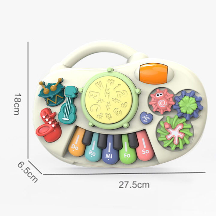 bodhiwish-ของเล่นการรับรู้สีสำหรับเด็กวัยหัดเดินของเล่นเครื่องดนตรีของเด็กของเล่นเปียโนแบบโต้ตอบปลอดภัยเครื่องดนตรีของเล่นเพื่อการเรียนรู้และความสนุกสนานสำหรับเด็กเล็กกว่า