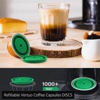 【YF】 Icafilas-Tampa Da Cápsula De Café Reutilizável para Nespresso Vertuo Next Pod Vertuoline Tampa Do Filtro Ferramenta Alimentos Recarregáveis Atualização