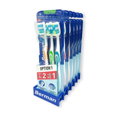 SuperSales - X1 ชิ้น - แปรงสีฟัน ระดับพรีเมี่ยม ออพชั่น1ซอฟท์แพค2+1X6 ส่งไว อย่ารอช้า -[ร้าน waewpaan MarketStore จำหน่าย อุปกรณ์อาบน้ำและดูแลผิวกาย ราคาถูก ]