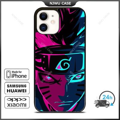Naruto Blue Violet Fan Art Phone Case for iPhone 14 Pro Max / iPhone 13 Pro Max / iPhone 12 Pro Max / XS Max / Samsung Galaxy Note 10 Plus / S22 Ultra / S21 Plus Anti-fall Protective Case Cover