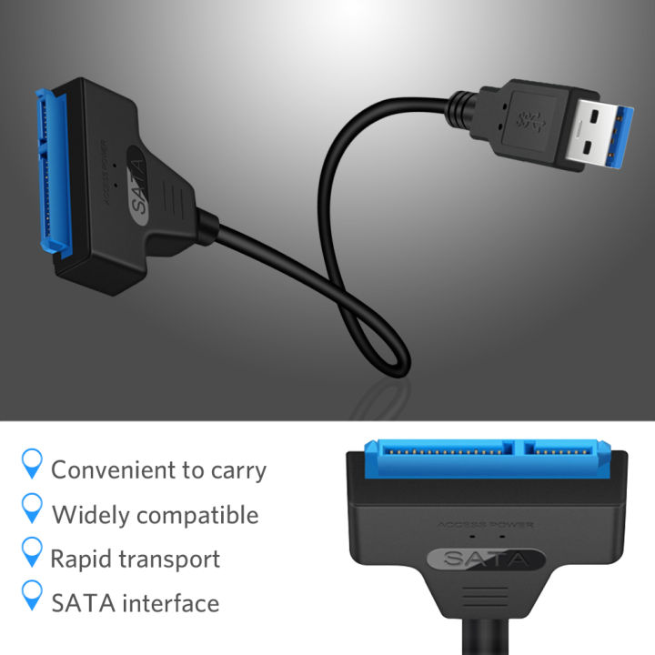 vktech-usb-3-0เป็น-sata7-15pin-ตัวแปลงสายเคเบิลฮาร์ดดิสก์-ssd-ฮาร์ดดิสก์2-5นิ้ว