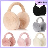 BETTERFORM ปรับได้ อุ่นขึ้น พับได้ ที่ปิดหู สีทึบ ที่ครอบหู ที่ปิดหูกันหนาวผู้หญิง