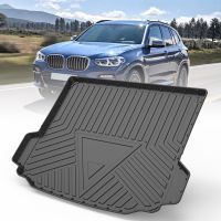 ⊕☌♟ TPE Car Rear Trunk Mat Storage Box Pad For BMW X3 IX3 2018 2019 2020 2021 2022 Waterproof Protective Rubber Car Mats