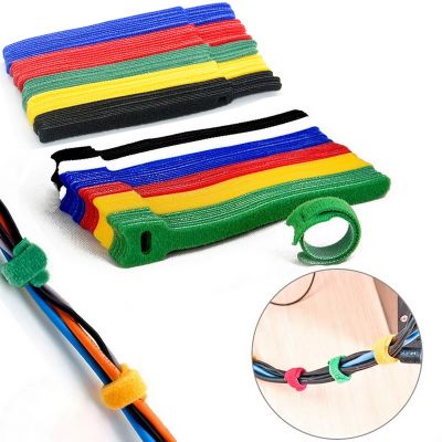 Ready Stock Reusable Cord Organizer Keeper Holder Fastening Cable Ties Straps for Earbud Headphones Phones Wire Wrap Managemen