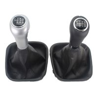 Car-Stying 6ความเร็วเกียร์รถ Shift Knob หนัง Boot สำหรับ Mercedes Benz W204 C180 C200 C220 C250 C300 C350 2008-2014