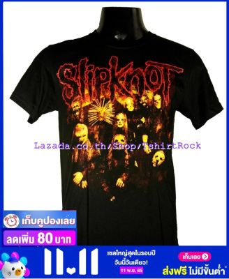 เสื้อวง SLIPKNOT สลิปน็อต ไซส์ยุโรป เสื้อยืดวงดนตรีร็อค เสื้อร็อค  SKT884 ส่งจาก กทม.