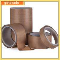 GOTORADE 10m/Roll กันน้ำกันน้ำได้ สารหน่วงไฟ เครื่องดูดสูญญากาศ ทนต่ออุณหภูมิสูง เครื่องปิดผนึกกาว ผ้าเทปผ้า เทป PTFE