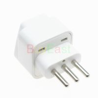 【Factory-direct】 kgcwmw 1 PCS อิตาลีอุรุกวัย Travel Adapter Type L ปลั๊ก Multi Outlet แปลง Us/au/uk/eu/ge/..... World Plug AC100-250V 10A สีดำ