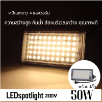 ​ ไฟสปอตไลท์ LEDspot​light 220V สว่างมาก สปอต ไลท์ (แสงขาว  แสงวอร์ม)ใช้งานสดวก