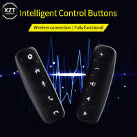 ใหม่ Bluetooth-Compatibl Wireless Controller ปุ่ม2Pcs มัลติฟังก์ชั่น Luminous รถพวงมาลัยรีโมทคอนล DVD Navigation