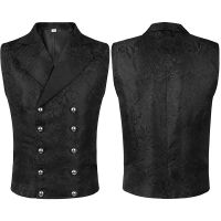 [COD] 2023 wish new mens medieval costume retro gothic long dress vest