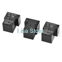 3Pcs PCB Plug in Type DC 12V Coil Voltage 4 Pin Power Relay JQX-15F(T90)