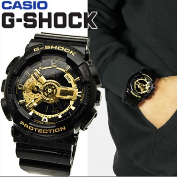 casio-gshock-นาฬิกาข้อมือผู้ชาย-รุ่น-ga-110gb-1adr-gold-black