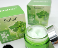 ⚡FLASH SALE⚡♡พร้อมส่ง SASIMI Aloe Vera Cream ครีมว่านหางจระเข้ บำรุงผิวหน้า 50g