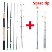 Sougayilang 3m Feeder L M H Power Fishing Rod Portable 6 Sections Carbon Fiber Travel Rod Lengthened Handle Rod Fishing Tackle