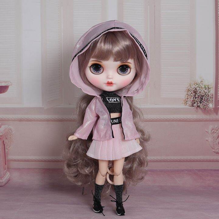 ตุ๊กตาบลายธ์ชุดเสื้อผ้าสําหรับตกแต่งตุ๊กตาบลายธ์-1-6-bjd-doll-licca-ob-24