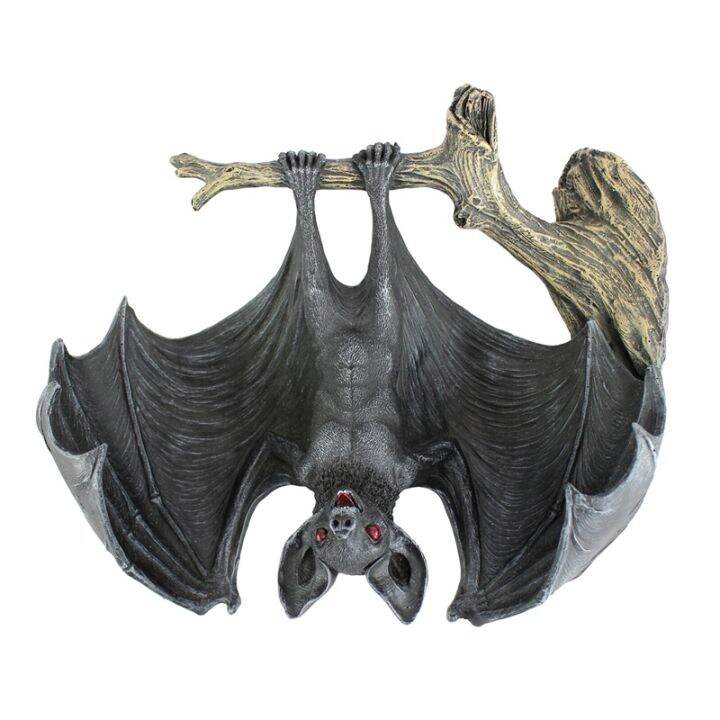 garden-statue-bat-tree-decorations-upside-down-bat-wall-tree-decor-resin-tree-ornaments-bat-outdoor-home-decor-pendant