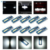 LZ【ready สหรัฐอเมริกา Stock 】10Pcs T10 194 2825ไฟ Led หลอดไฟ168แสงสว่างสีขาวมาก12V-24V 6000K Ip68โคมไฟกันน้ำหลอดไฟเปลี่ยนชิ้นส่วน【cod】